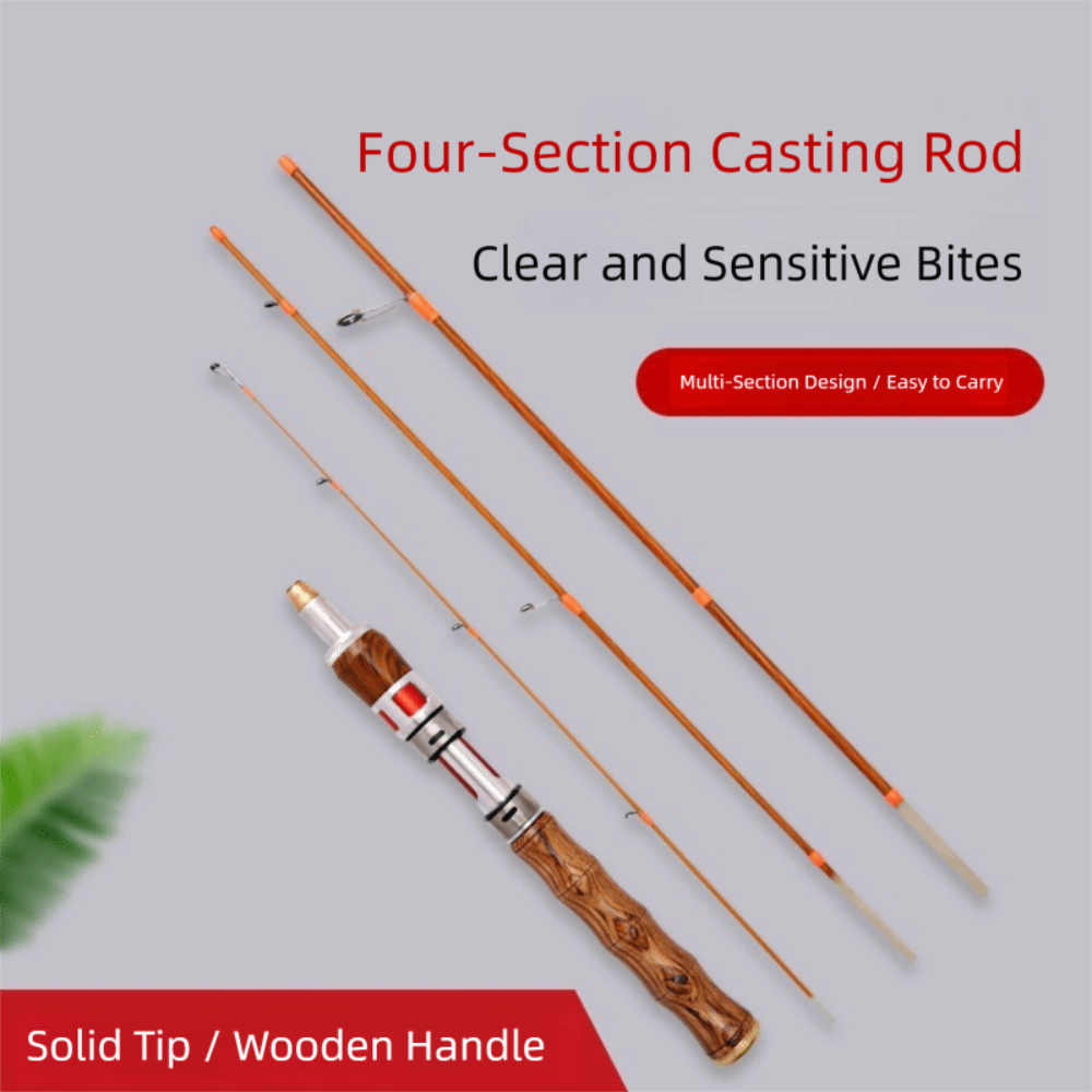 Fishing Rod Spinning - 고품질 4단 스피닝 낚싯대 UL 파워