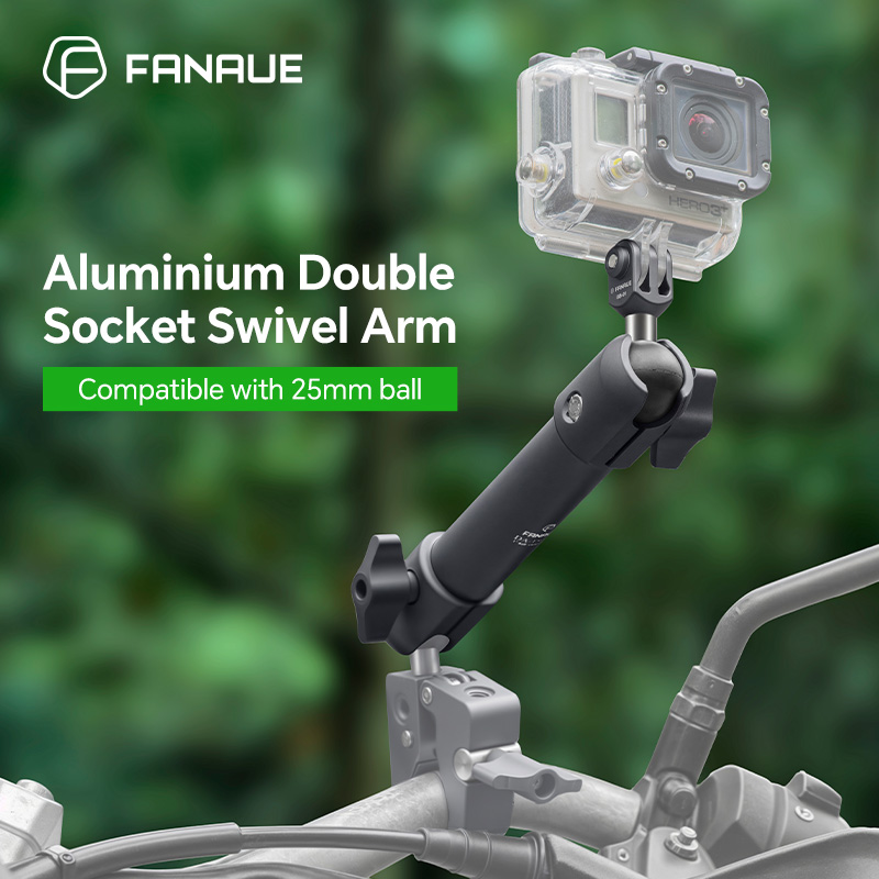 Fishing Rod Holder - FANAUE 오토바이 전화 홀더 볼 헤드