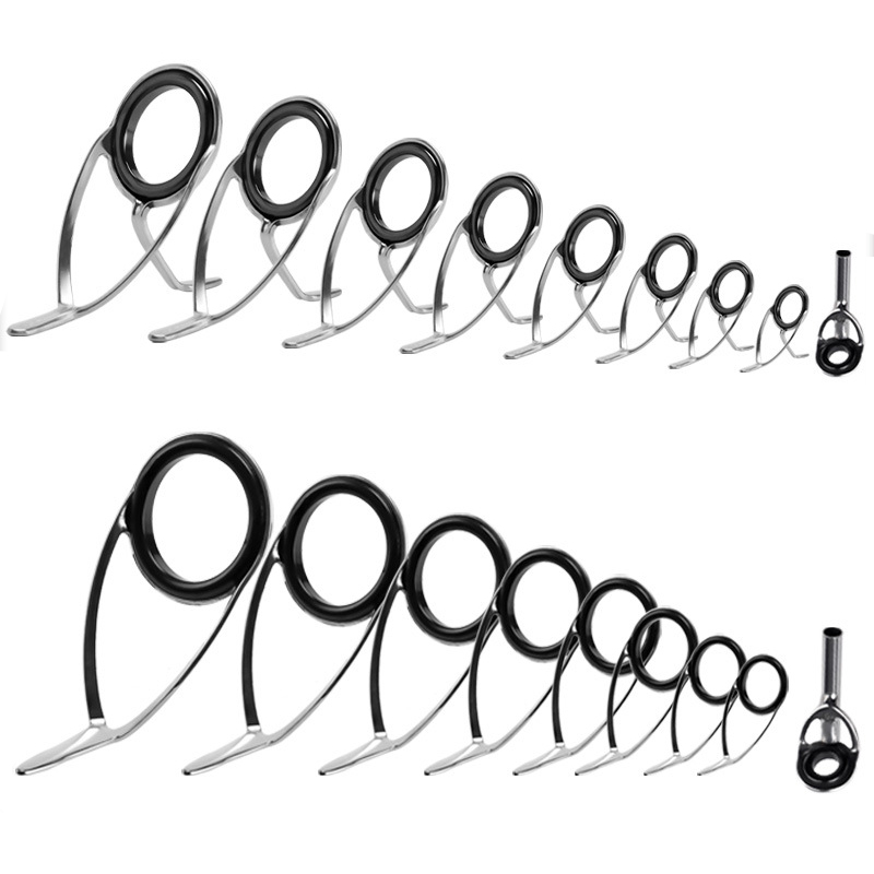 Fishing Rod Casting - 9Pcs 낚싯대 가이드 링 수리 키트