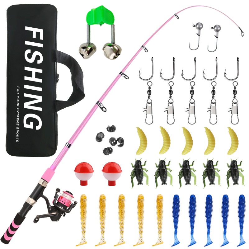 어린이 성인 초보자 낚싯대 콤보 세트 바닷물 민물용 키 - Fishing Rod Combo 리뷰 및 가격