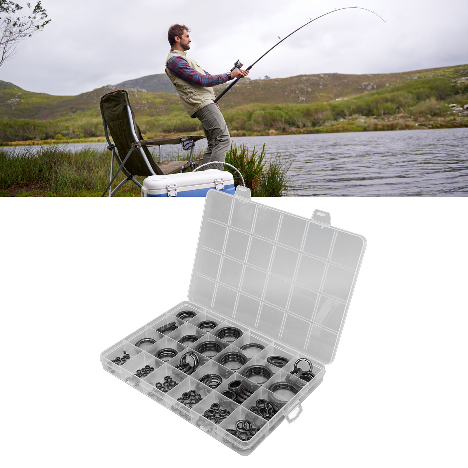 낚싯대 가이드 수리 키트 낚싯대 아일렛 가이드 링 낚싯 - Fishing Rod Casting 리뷰 및 가격
