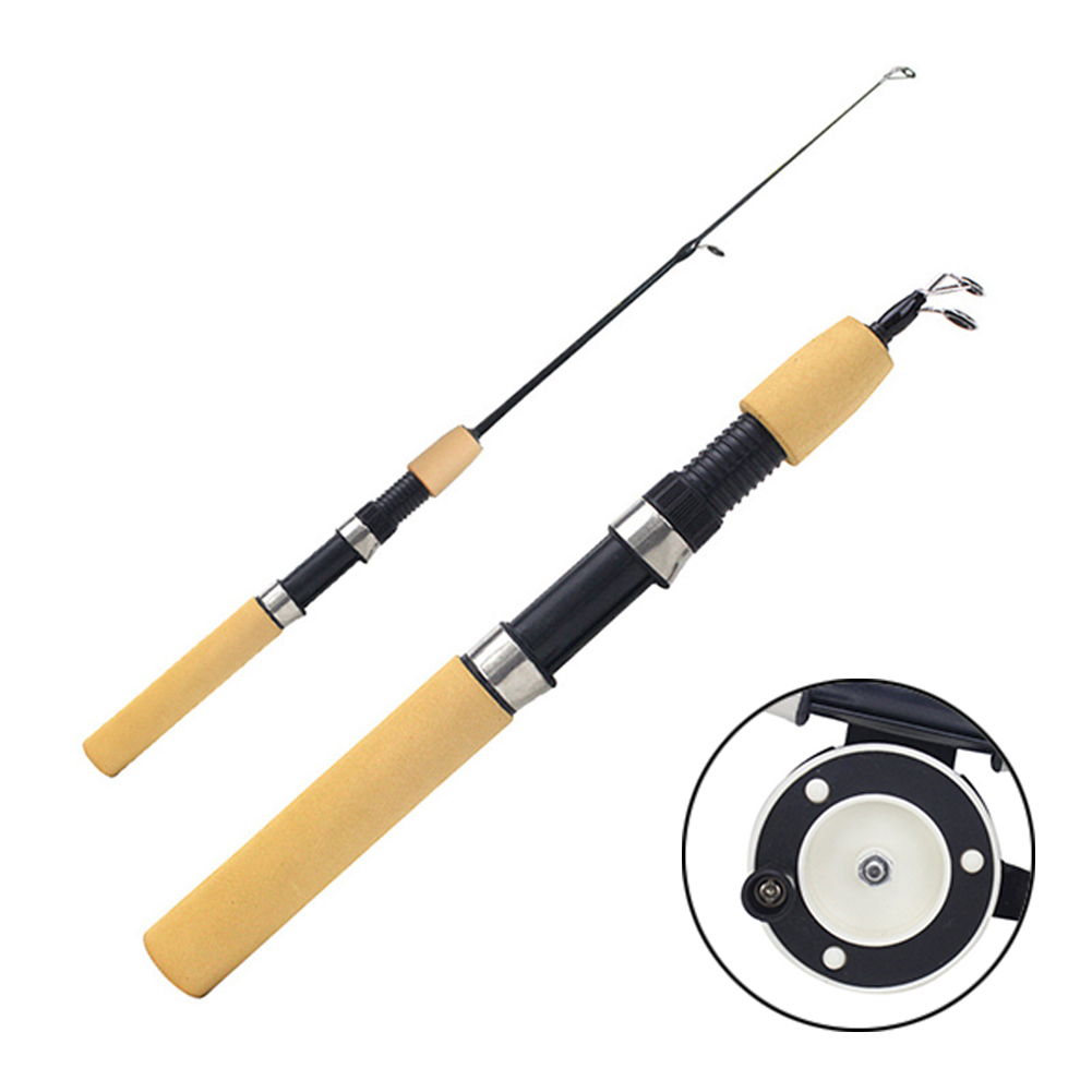 얼음낚시대 휴대용 스피닝 캐스팅 겨울 낚시대 릴 포함 - Fishing Rod Ice 리뷰 및 가격