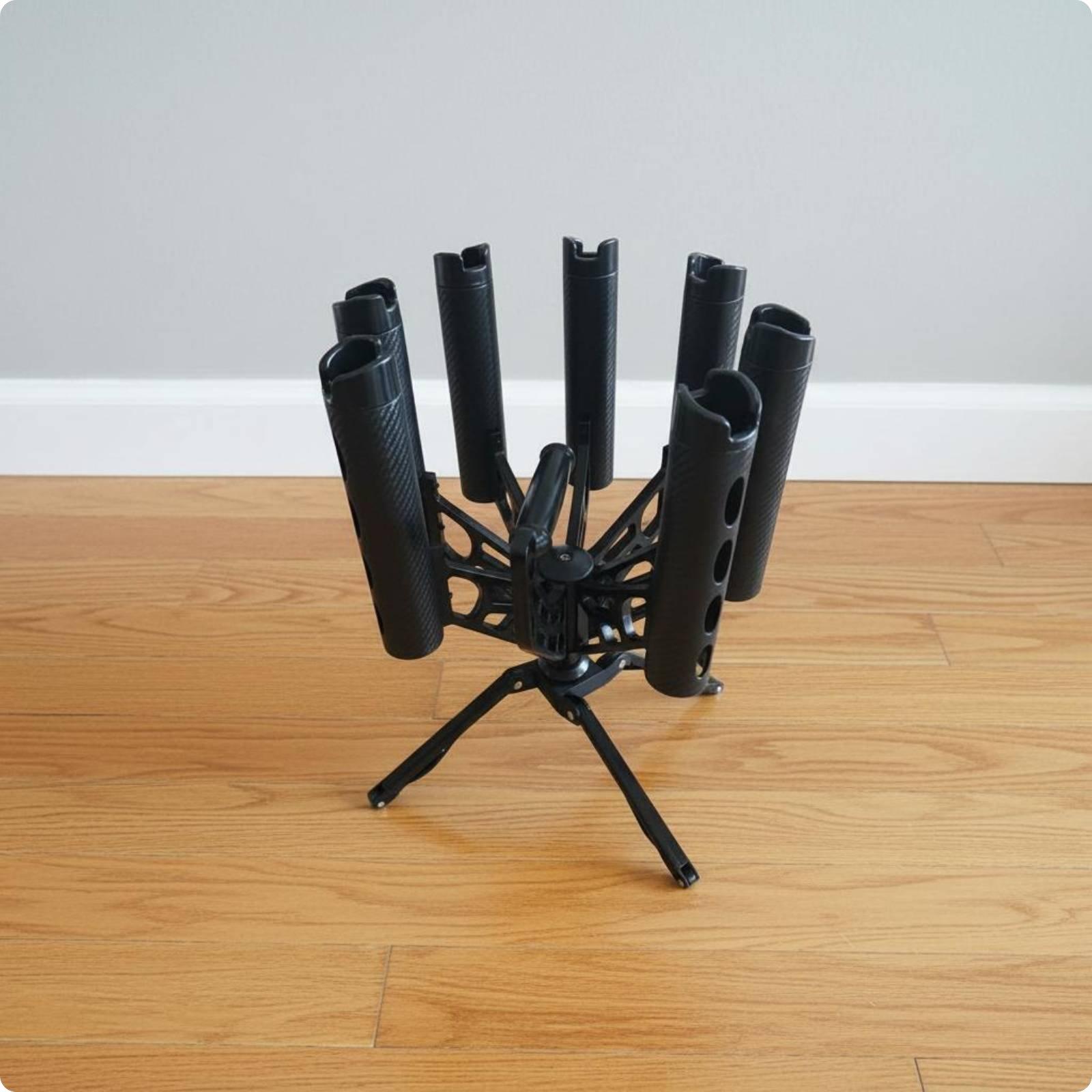 360도 회전 낚싯대 거치대 대용량 7 슬롯 낚싯대 홀 - Fishing Rod Rack 리뷰 및 가격