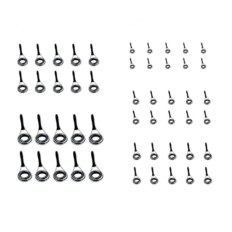 10개 세트 텔레스코픽 낚싯대 가이드 낚싯줄 가이드 아 - Fishing Rod Tip Replacement 리뷰 및 가격