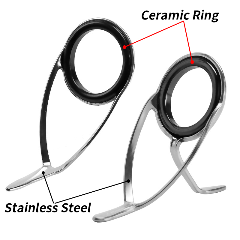 9Pcs 낚싯대 가이드 링 수리 키트 세라믹 링 스피닝 - Fishing Rod Casting 리뷰 및 가격
